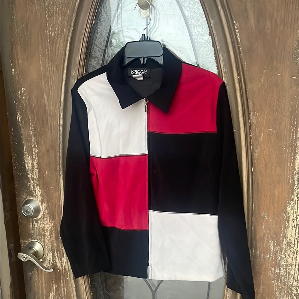 Vintage 90s BRIGGS Suede Full Zip Jacket! 14P